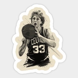 Larry Bird Sticker